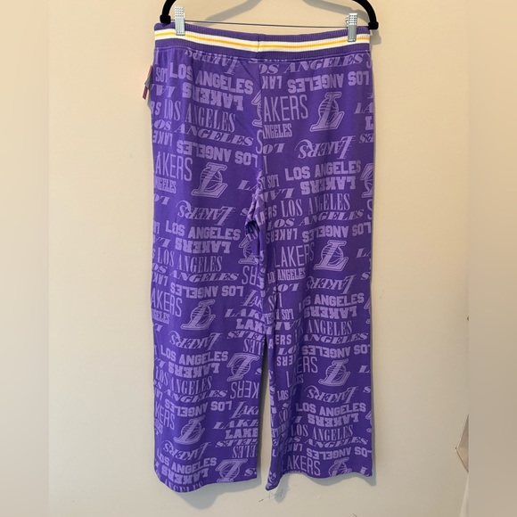 NWT Women's Purple Lakers Sweat Pants. - Picture 2 of 4